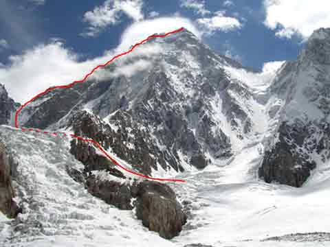 
Gasherbrum IV First Ascent Northwest Ridge Route - alpinist.com
